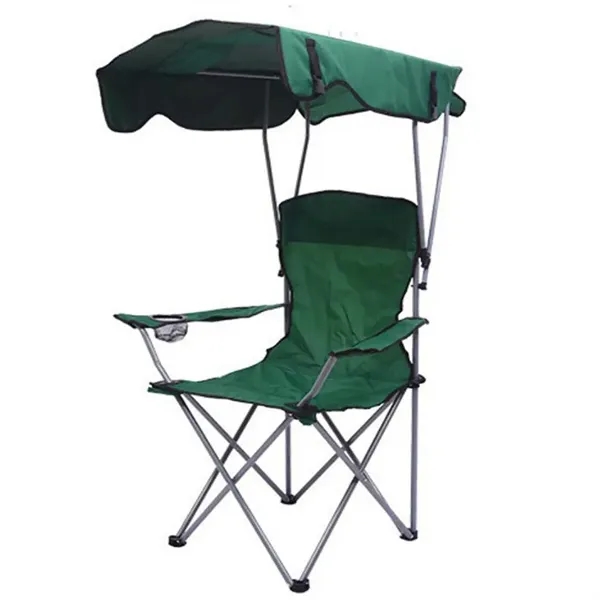 Foldable Beach Chair With Sunshade - Foldable Beach Chair With Sunshade - Image 1 of 3