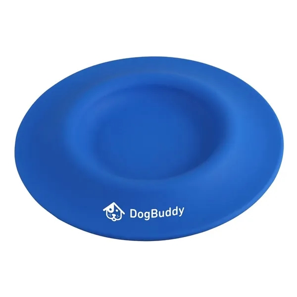 2-in-1 Silicone Pet Flyer & Drinking Bowl - 2-in-1 Silicone Pet Flyer & Drinking Bowl - Image 1 of 3