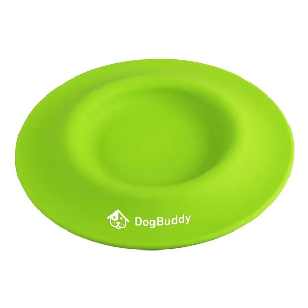 2-in-1 Silicone Pet Flyer & Drinking Bowl - 2-in-1 Silicone Pet Flyer & Drinking Bowl - Image 2 of 3
