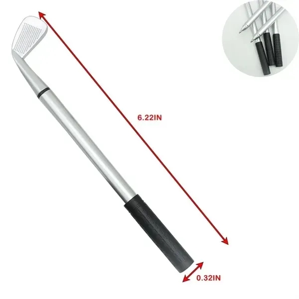 Custom Mini Golf Club Ballpoint Pen - Custom Mini Golf Club Ballpoint Pen - Image 1 of 2