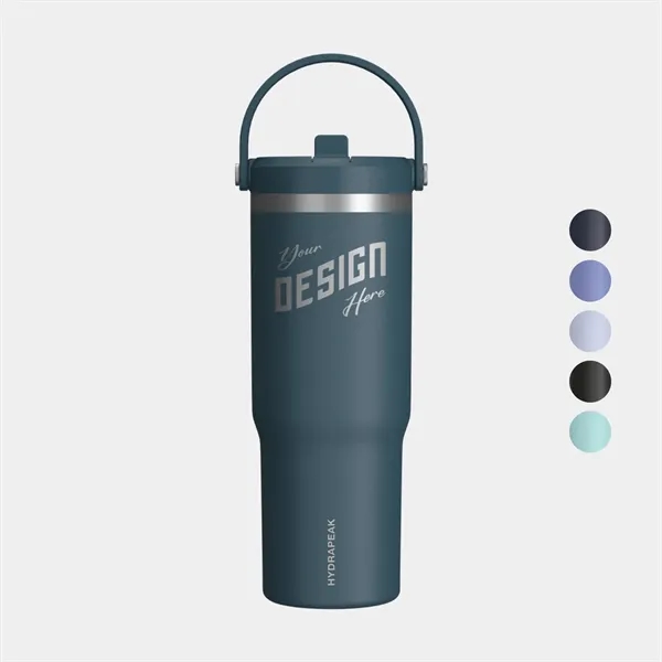 32 oz Hydrapeak® Stainless Steel Insulated Nomad Tumbler - 32 oz Hydrapeak® Stainless Steel Insulated Nomad Tumbler - Image 0 of 6