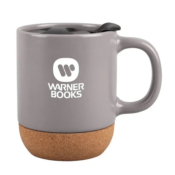 12 oz. Ceramic Mug with Cork Base - 12 oz. Ceramic Mug with Cork Base - Image 2 of 7