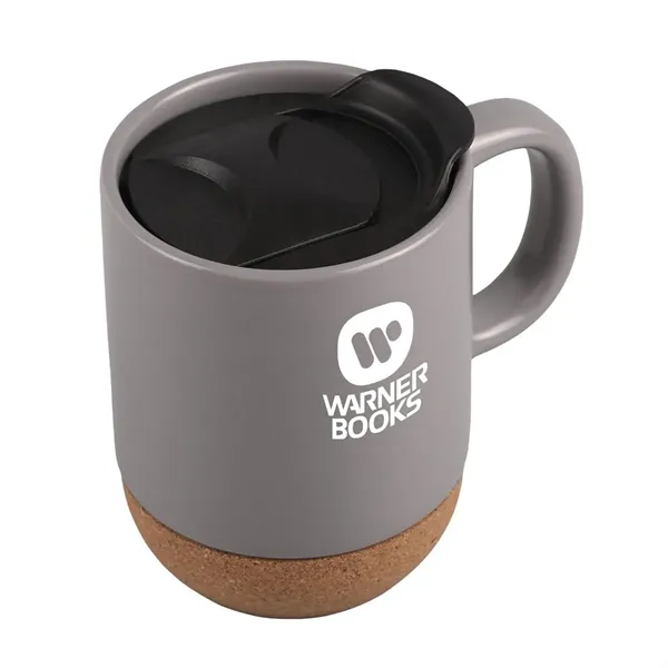 12 oz. Ceramic Mug with Cork Base - 12 oz. Ceramic Mug with Cork Base - Image 3 of 7