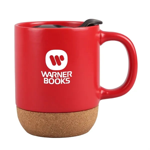 12 oz. Ceramic Mug with Cork Base - 12 oz. Ceramic Mug with Cork Base - Image 6 of 7