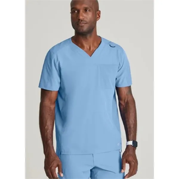 Barco® One Men's 2 Pocket Ribbed V-Neck Top - Barco® One Men's 2 Pocket Ribbed V-Neck Top - Image 11 of 13