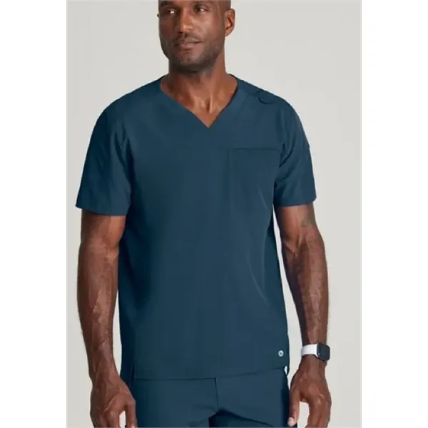 Barco® One Men's 2 Pocket Ribbed V-Neck Top - Barco® One Men's 2 Pocket Ribbed V-Neck Top - Image 13 of 13