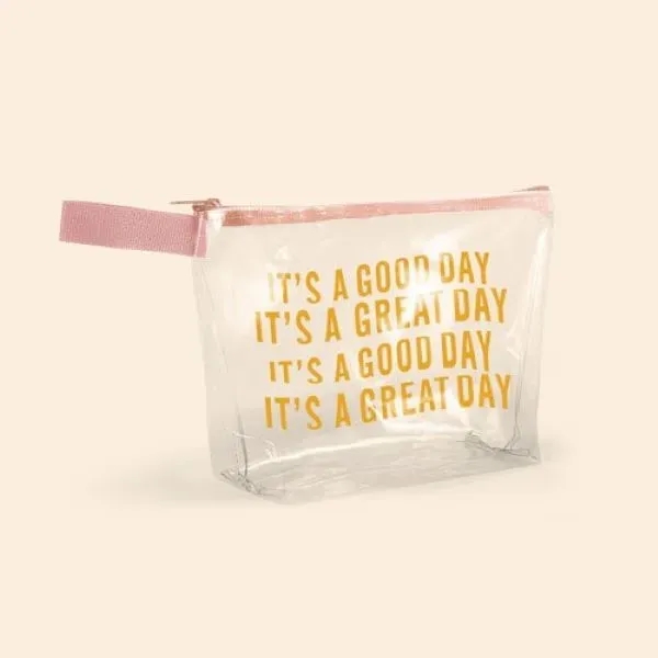 Clear Vinyl Bag with Hand Strap - Clear Vinyl Bag with Hand Strap - Image 0 of 1