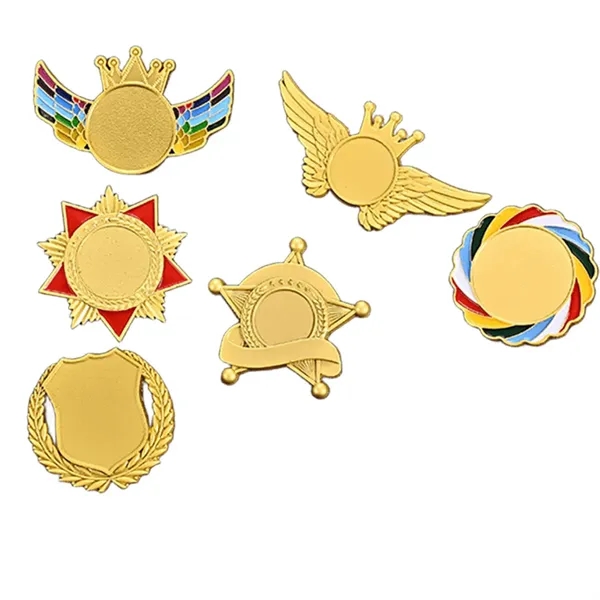 Customizable Metal Label Pin - Customizable Metal Label Pin - Image 0 of 1