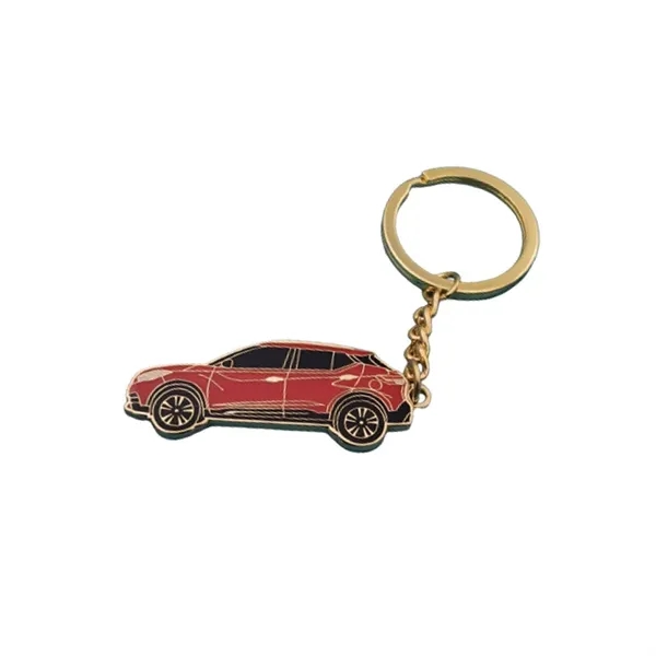Rotatable Alloy Car Keychain Stylish Automotive Accessories - Rotatable Alloy Car Keychain Stylish Automotive Accessories - Image 0 of 1