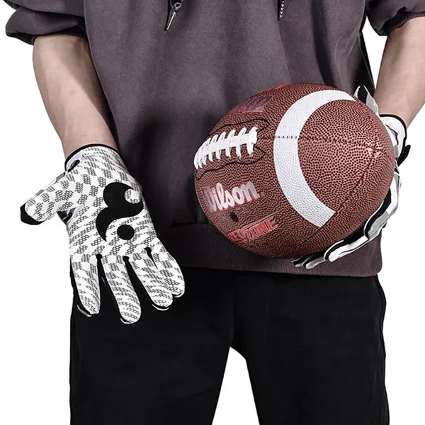 Football Gloves Adults Premium College Games Training - Football Gloves Adults Premium College Games Training - Image 1 of 1