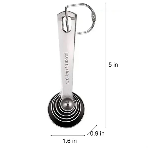 Metal Measuring Spoons Set - Metal Measuring Spoons Set - Image 1 of 2