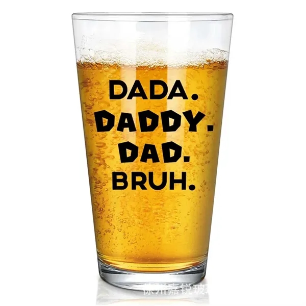 16 oz Classic Pint Glasses - 16 oz Classic Pint Glasses - Image 2 of 2