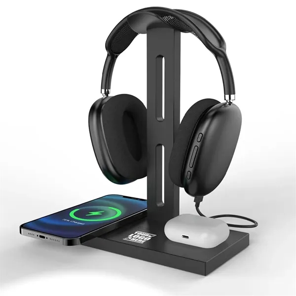 Wireless Charger Headset Holder - Wireless Charger Headset Holder - Image 0 of 5