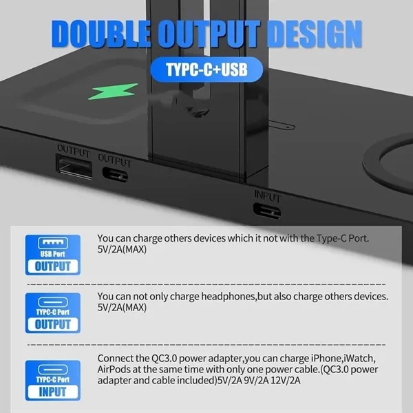 Wireless Charger Headset Holder - Wireless Charger Headset Holder - Image 4 of 5