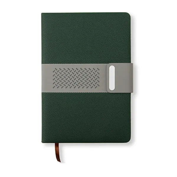 A5 Magnetic Buckle Pu Leather Notebook - A5 Magnetic Buckle Pu Leather Notebook - Image 3 of 6