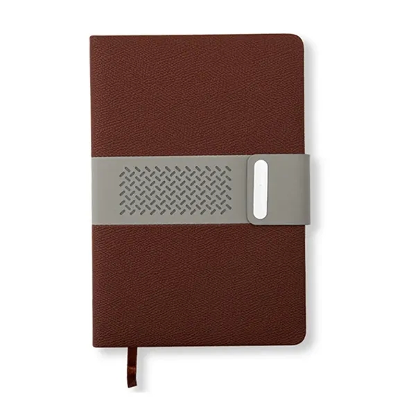 A5 Magnetic Buckle Pu Leather Notebook - A5 Magnetic Buckle Pu Leather Notebook - Image 4 of 6