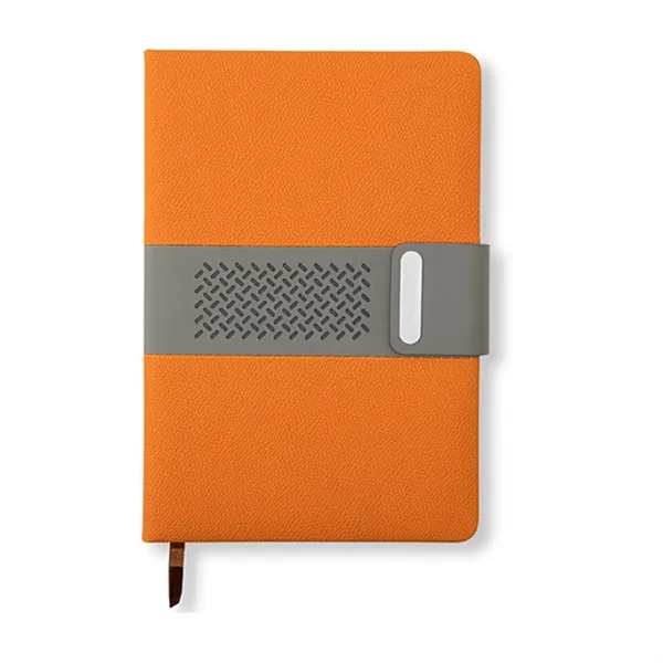 A5 Magnetic Buckle Pu Leather Notebook - A5 Magnetic Buckle Pu Leather Notebook - Image 5 of 6