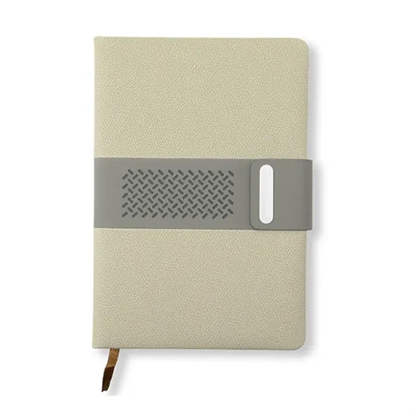 A5 Magnetic Buckle Pu Leather Notebook - A5 Magnetic Buckle Pu Leather Notebook - Image 6 of 6