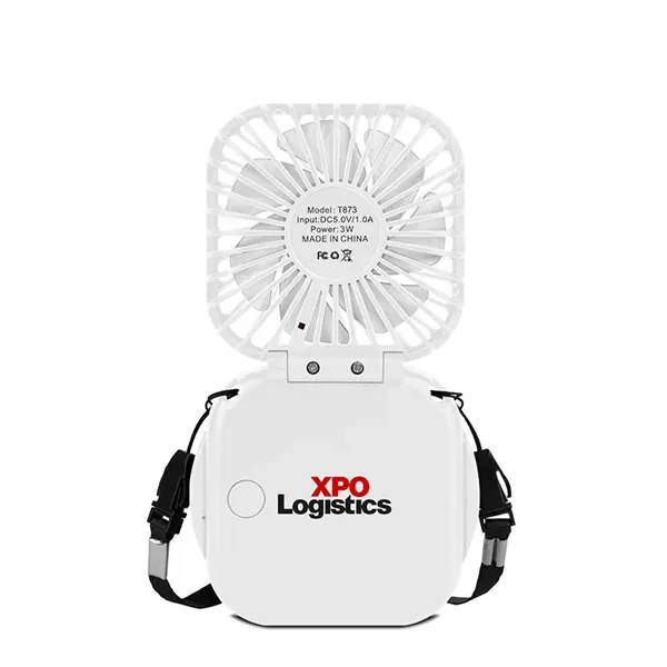 Portable Rechargeable Desk and Neck Fan - Portable Rechargeable Desk and Neck Fan - Image 2 of 6