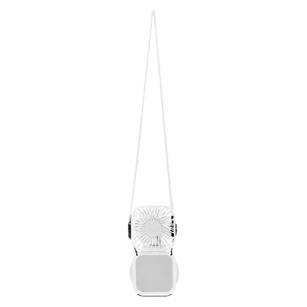 Portable Rechargeable Desk and Neck Fan - Portable Rechargeable Desk and Neck Fan - Image 5 of 6