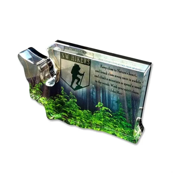 1/2" Free-Standing Acrylic Awards - Full Bleed - 1/2" Free-Standing Acrylic Awards - Full Bleed - Image 3 of 5