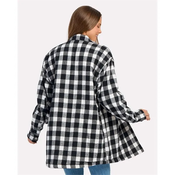 Boxercraft Flannel Sherpa Workshirt - Boxercraft Flannel Sherpa Workshirt - Image 2 of 7