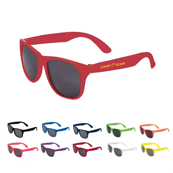 Single Color Matte Sunglasses - Single Color Matte Sunglasses - Image 0 of 11