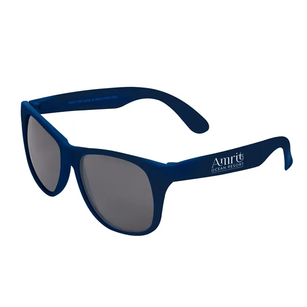 Single Color Matte Sunglasses - Single Color Matte Sunglasses - Image 4 of 11