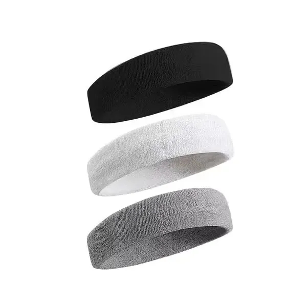 Elastic Sports Headbands: Fitness Hair Bands for Outdoors - Elastic Sports Headbands: Fitness Hair Bands for Outdoors - Image 2 of 3