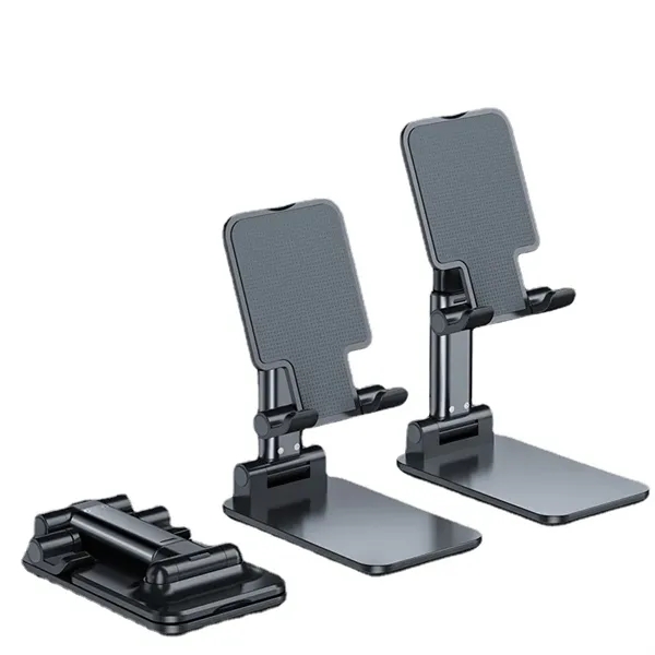 Foldable & Adjustable Plastics Tablet/Cell Phone Stand - Foldable & Adjustable Plastics Tablet/Cell Phone Stand - Image 1 of 2