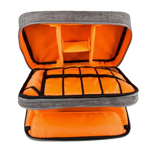 Travel Electronic Accessories Organizer - Travel Electronic Accessories Organizer - Image 3 of 3