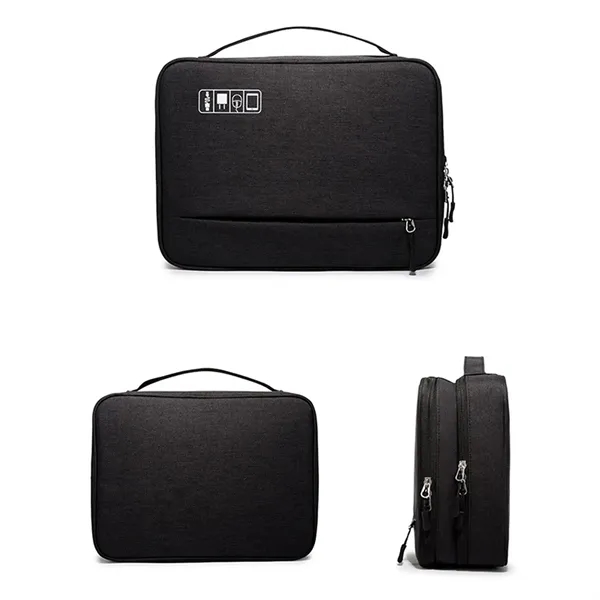 Travel Electronic Accessories Organizer - Travel Electronic Accessories Organizer - Image 1 of 3