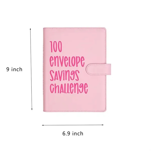 100 Envelopes Money Saving Binder Challenge Book - 100 Envelopes Money Saving Binder Challenge Book - Image 3 of 4
