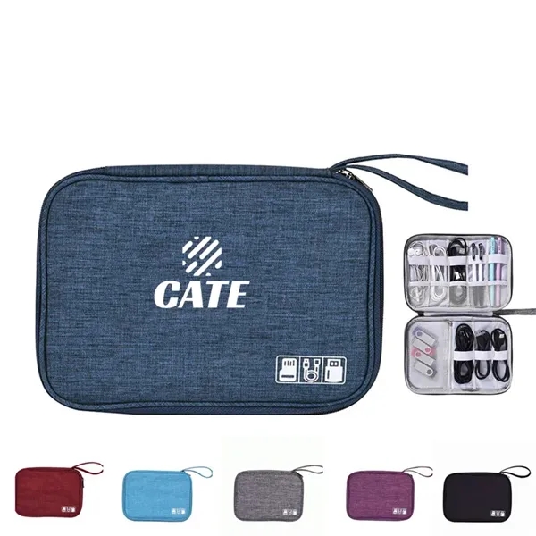 Travel Toiletry Cable Organizer Accessories Bag - Travel Toiletry Cable Organizer Accessories Bag - Image 0 of 3