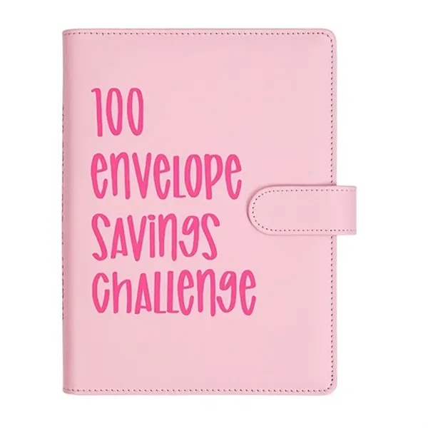 100 Envelopes Money Saving Binder Challenge Book - 100 Envelopes Money Saving Binder Challenge Book - Image 1 of 4