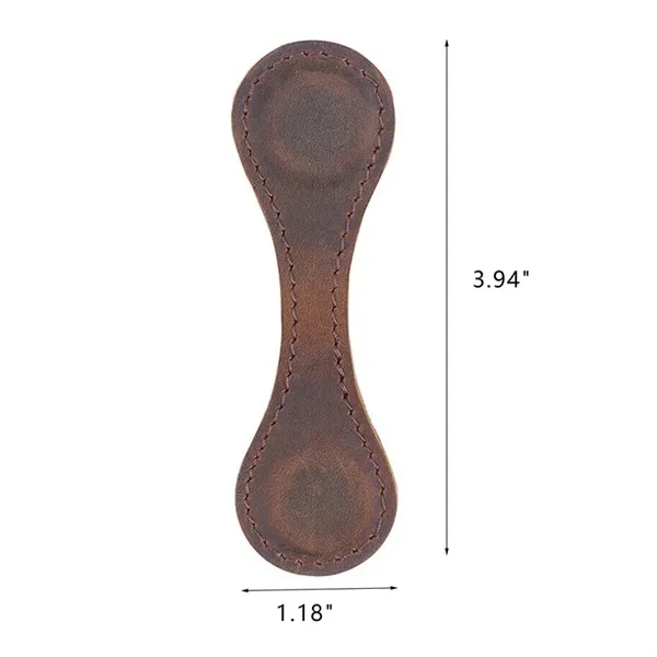 Leather Magnetic Bookmarks Book For Reading Lovers Gifts - Leather Magnetic Bookmarks Book For Reading Lovers Gifts - Image 4 of 4