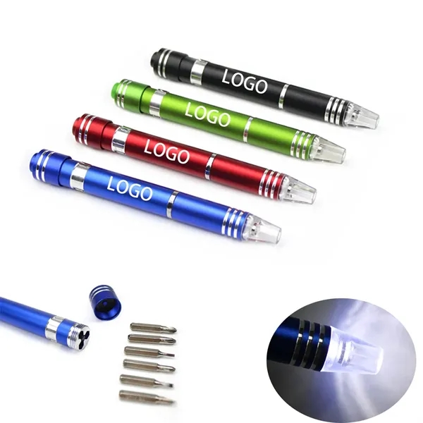 Screwdriver Flashlight Set - Screwdriver Flashlight Set - Image 0 of 3