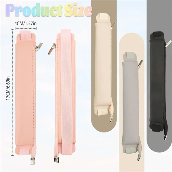 PU Adjustable Elastic Band Pen Holder - PU Adjustable Elastic Band Pen Holder - Image 3 of 3