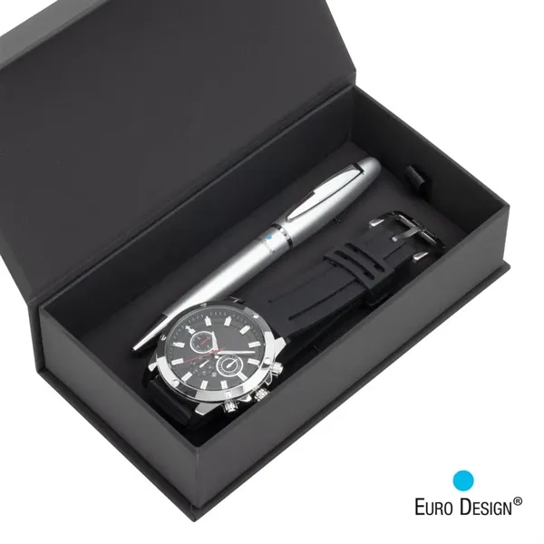 Euro Design® Bernau Watch/Pen Set - Euro Design® Bernau Watch/Pen Set - Image 1 of 5