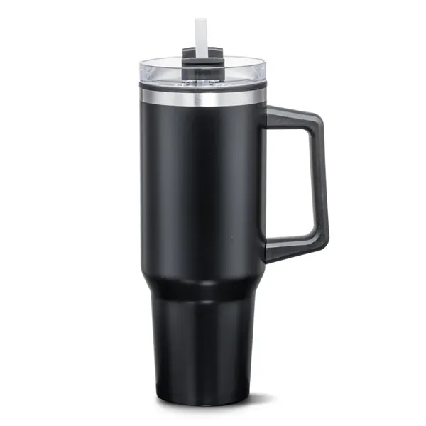 Benidorm Handle Travel Mug w/Straw - 40oz - Benidorm Handle Travel Mug w/Straw - 40oz - Image 3 of 23