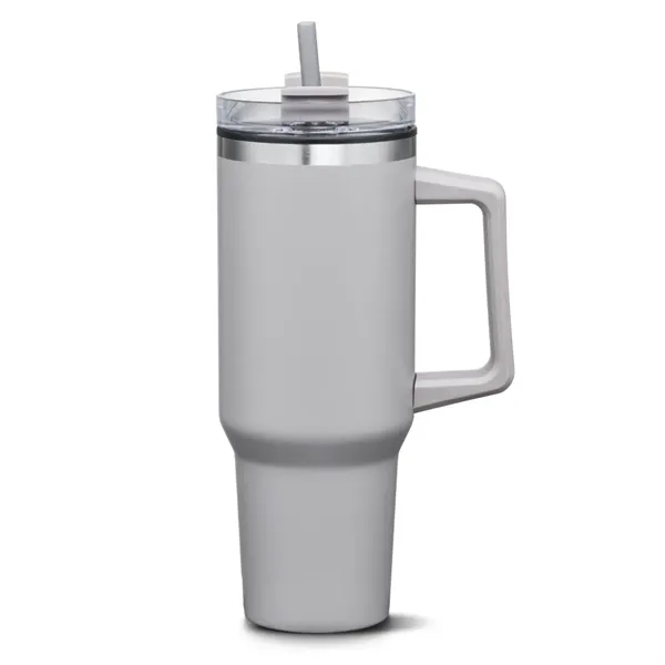 Benidorm Handle Travel Mug w/Straw - 40oz - Benidorm Handle Travel Mug w/Straw - 40oz - Image 5 of 23