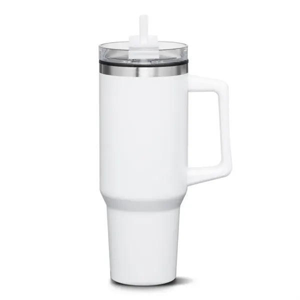 Benidorm Handle Travel Mug w/Straw - 40oz - Benidorm Handle Travel Mug w/Straw - 40oz - Image 21 of 23