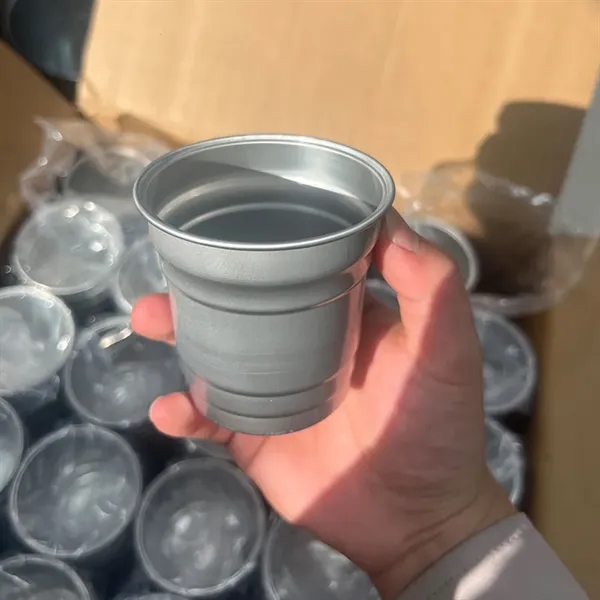 Environmentally Friendly Aluminum Cup - Environmentally Friendly Aluminum Cup - Image 2 of 3