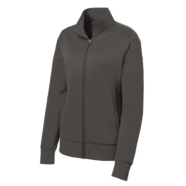 Sport-Tek Women's Sport-Wick Fleece Full-Zip Jacket. - Sport-Tek Women's Sport-Wick Fleece Full-Zip Jacket. - Image 55 of 56