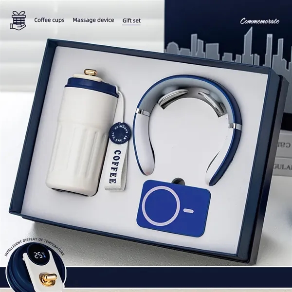 Wholesale Executive Gift Vacuum Neck Massage Power Bank Set - Wholesale Executive Gift Vacuum Neck Massage Power Bank Set - Image 8 of 8