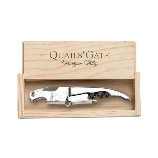 Stainless Steel Innovation Corkscrew by Coutale Sommelier - Stainless Steel Innovation Corkscrew by Coutale Sommelier - Image 3 of 3