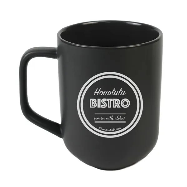 18oz Recycled Ceramic Mug w/ Triangle Bottom - 18oz Recycled Ceramic Mug w/ Triangle Bottom - Image 2 of 6