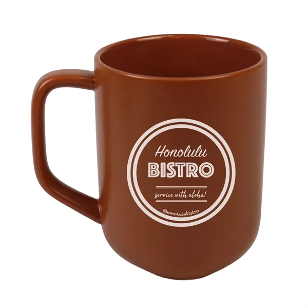 18oz Recycled Ceramic Mug w/ Triangle Bottom - 18oz Recycled Ceramic Mug w/ Triangle Bottom - Image 5 of 6