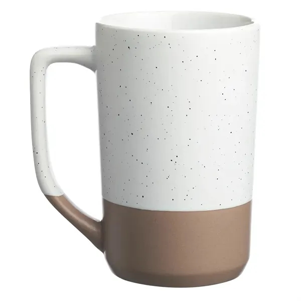 17 oz Speckle Glazed Two Tone Ceramic Mug - 17 oz Speckle Glazed Two Tone Ceramic Mug - Image 4 of 5