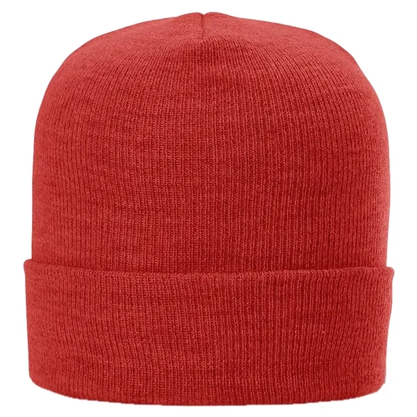 Richardson 137 Heathered Cuffed Beanies w/ Embroidery - Richardson 137 Heathered Cuffed Beanies w/ Embroidery - Image 8 of 9